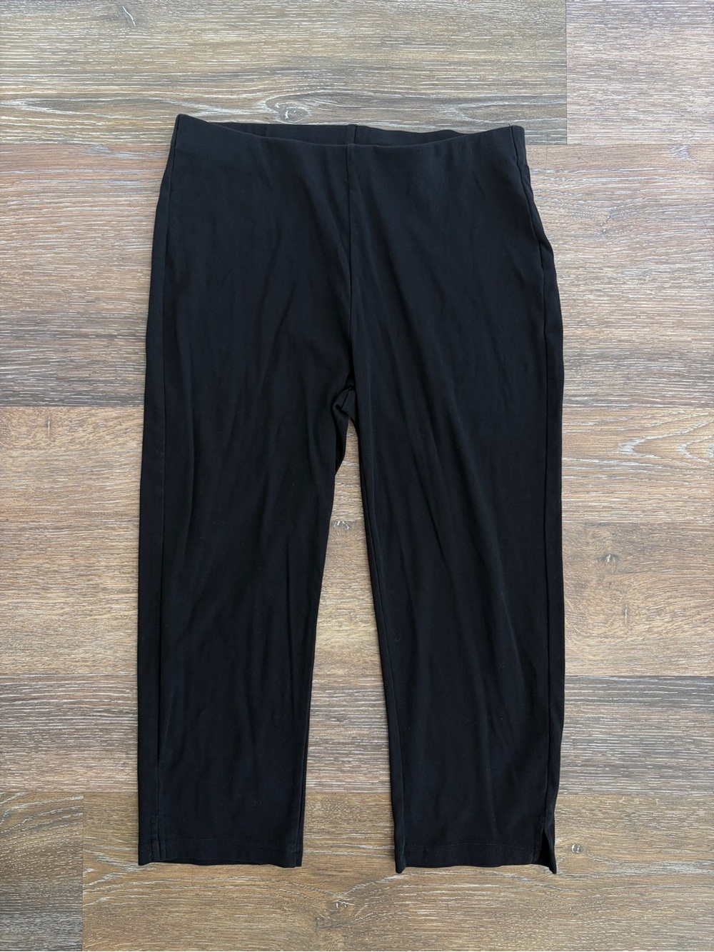 Cider pair of black cotton blend leggings size 4/S
